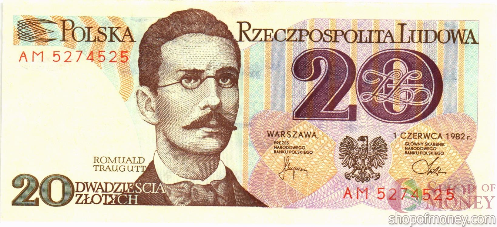 ПОЛЬША 20 ЗЛОТЫХ