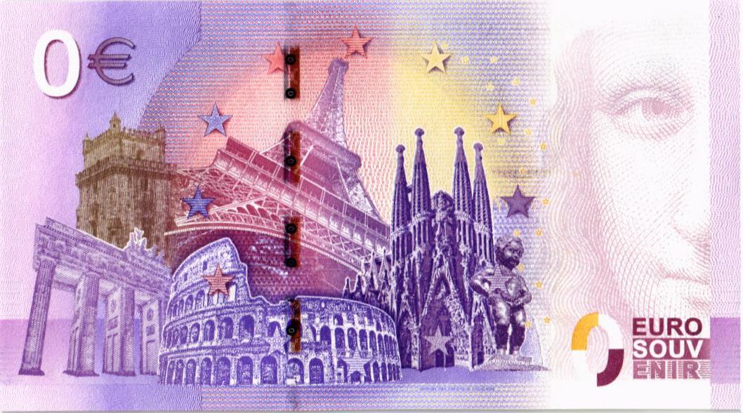 DONALD TRUMP 47 PRESIDENTE USA 0 ЕВРО мини 2