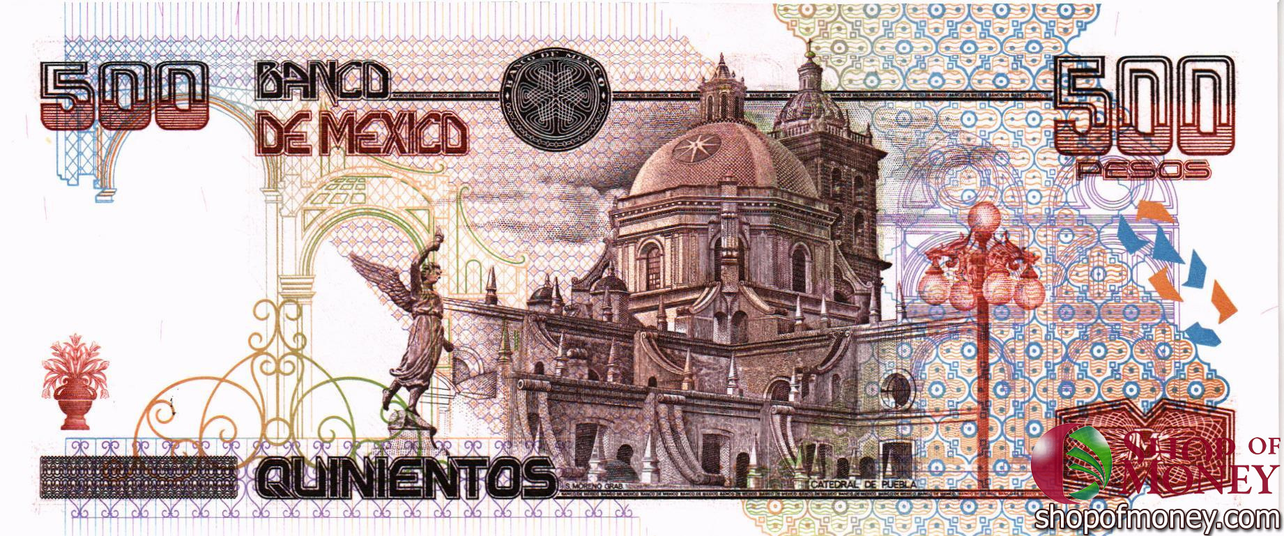 МЕКСИКА 500-200-100-50-20 ПЕСО мини 12