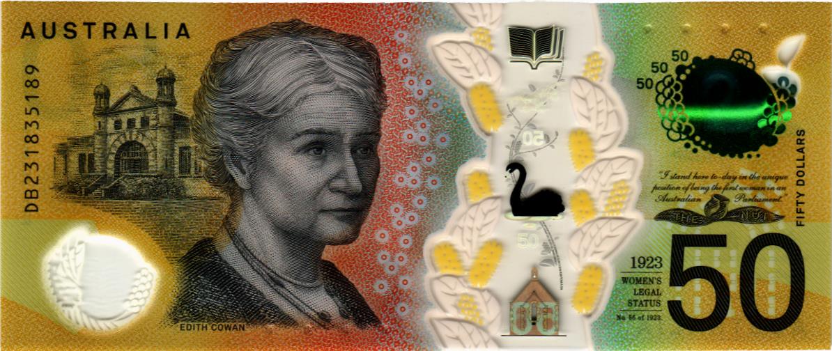 АВСТРАЛИЯ 50 ДОЛЛАРОВ мини 2