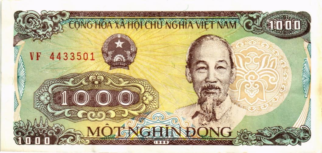 ВЬЕТНАМ 1000 ДОНГ