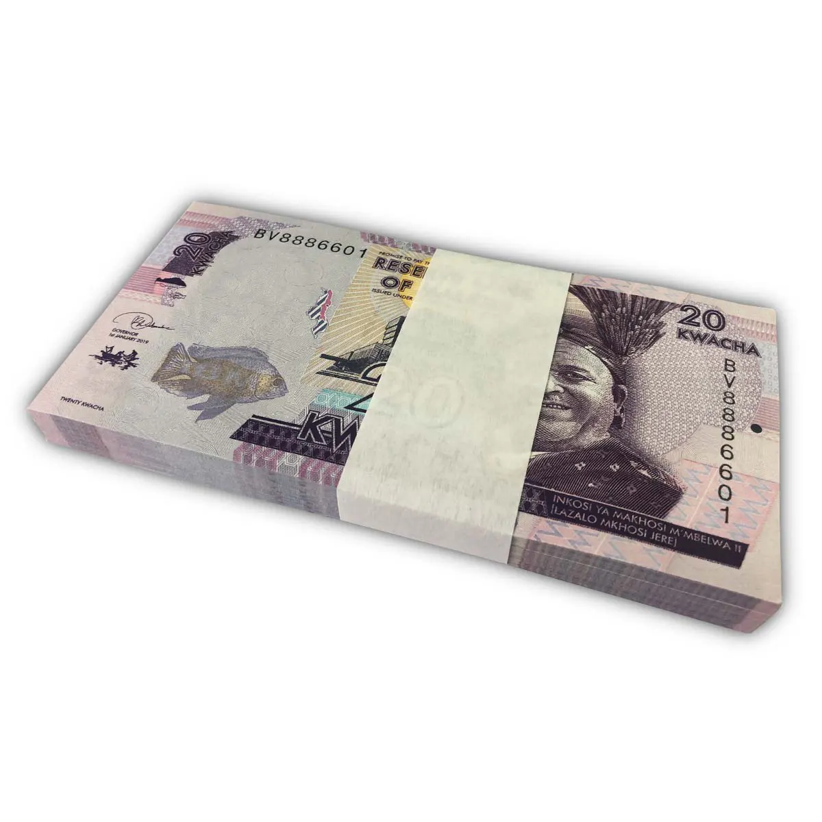 МАЛАВИ 20 КВАЧА (100 БАНКНОТ)