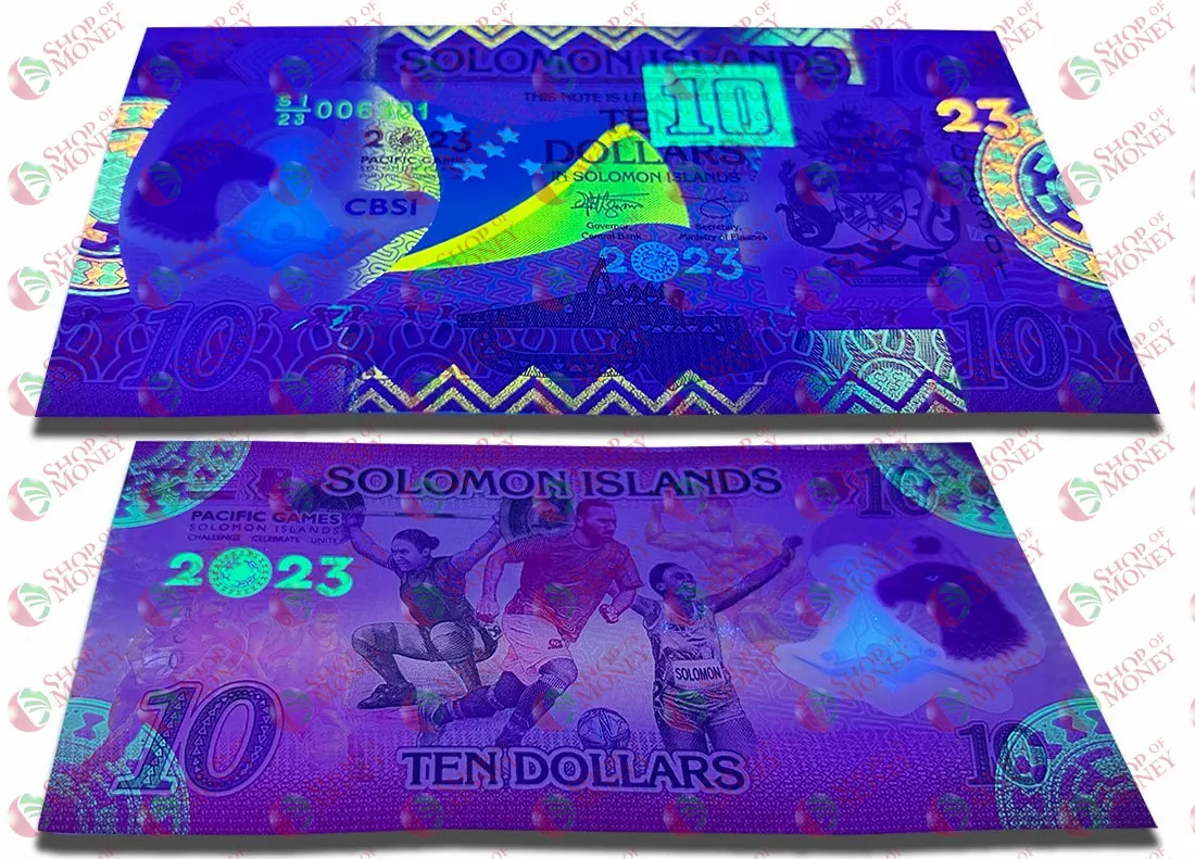 СОЛОМОНОВЫ ОСТРОВА 10 ДОЛЛАРОВ мини 3