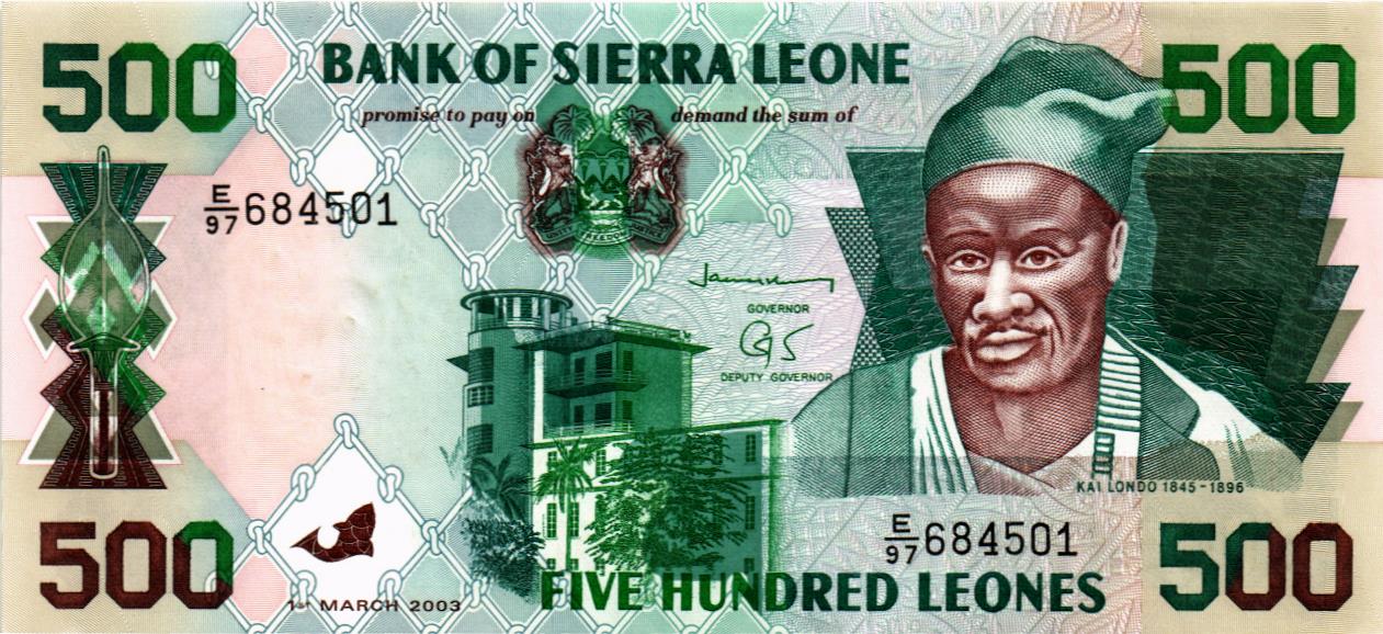 СЬЕРРА-ЛЕОНЕ 500 ЛЕОНЕ мини 1