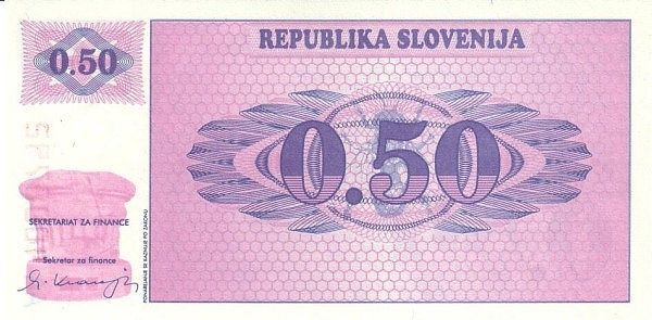 СЛОВЕНИЯ 0.5 ТОЛАР мини 1