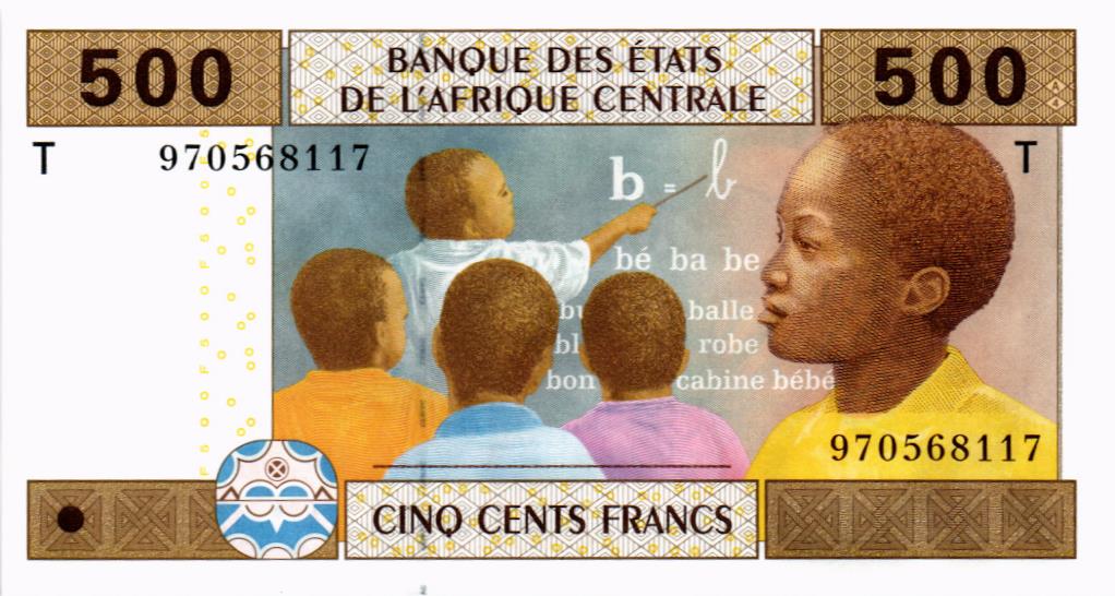 CAS - КОНГО 500 ФРАНКОВ (T)