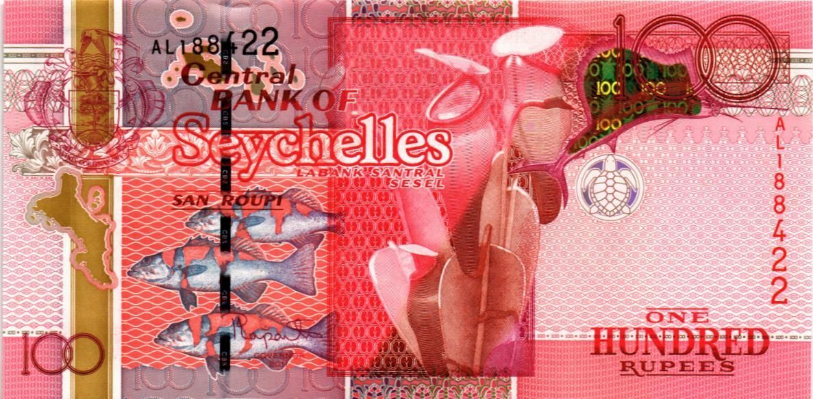 СЕЙШЕЛЬСКИЕ ОСТРОВА 100 РУПИЙ