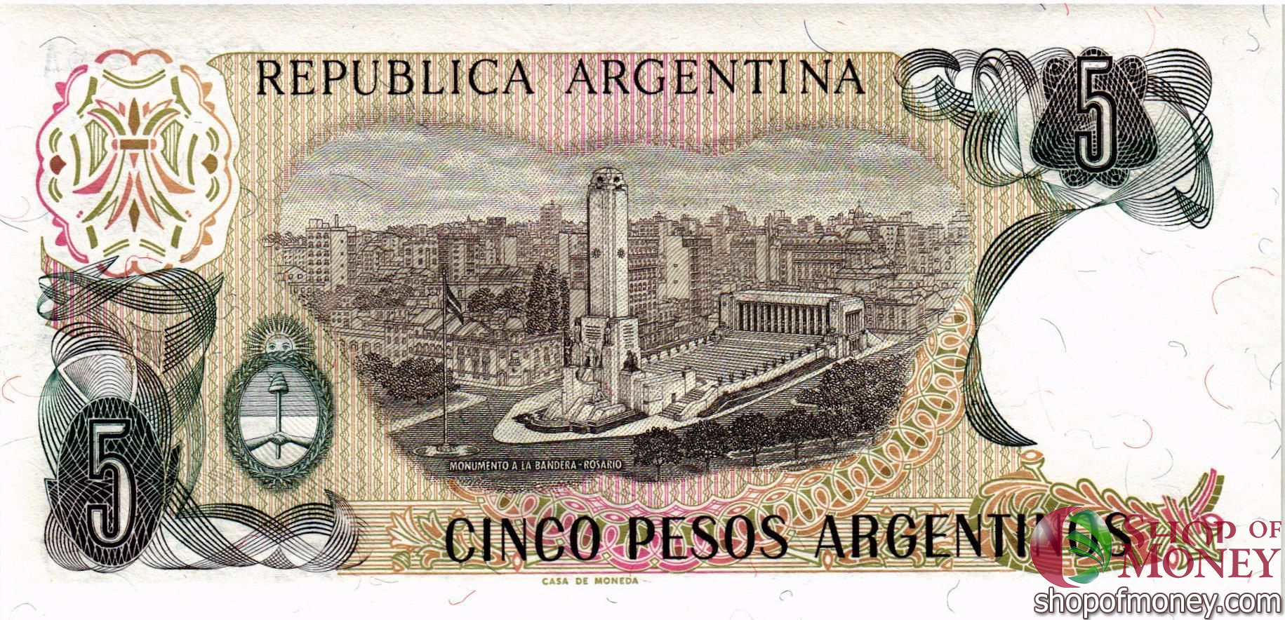 АРГЕНТИНА 5 ПЕСО мини 2