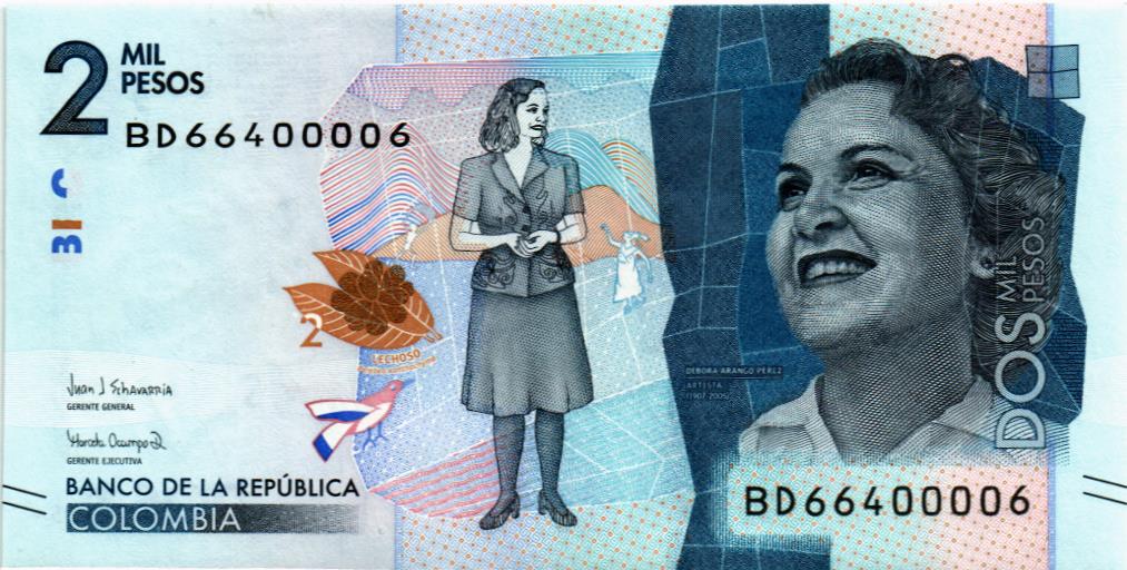 КОЛУМБИЯ 2000 ПЕСО