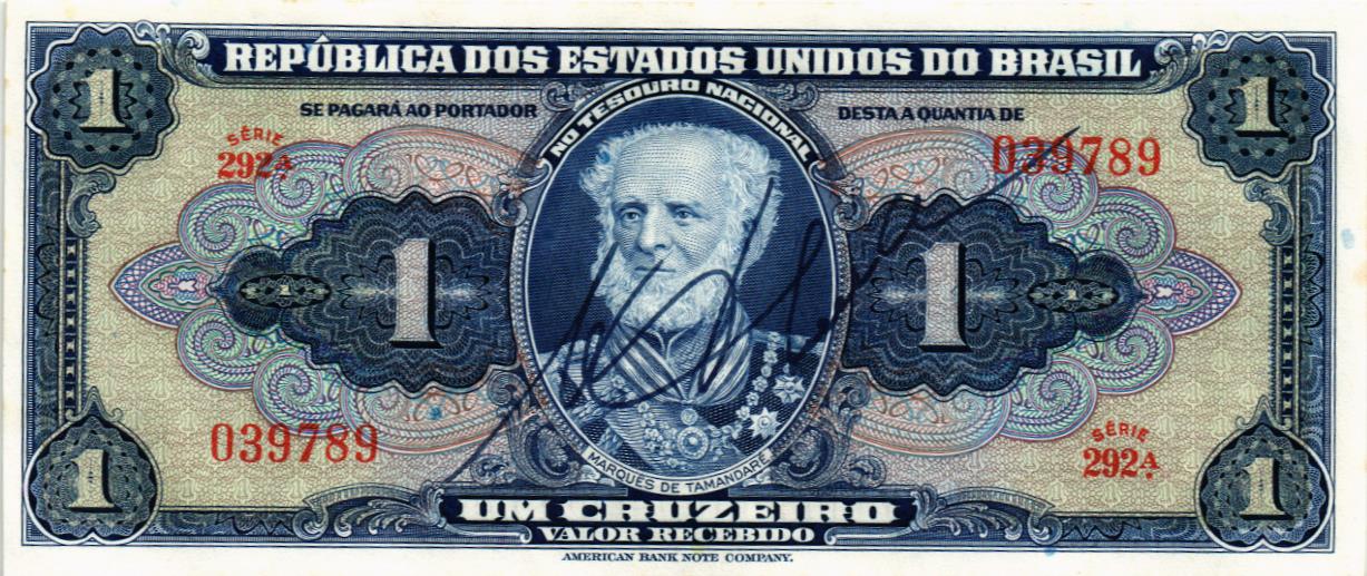 БРАЗИЛИЯ 1 КРУЗЕЙРО мини 1