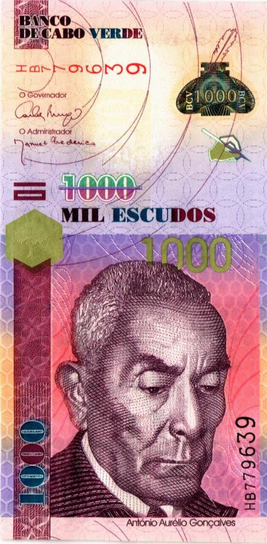 КАБО-ВЕРДЕ 1000 ЭСКУДО