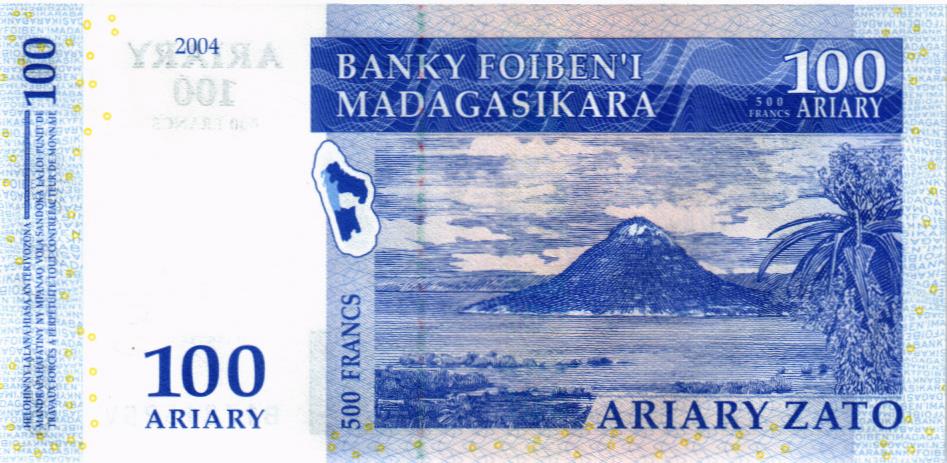 МАДАГАСКАР 100 АРИАРИ мини 2