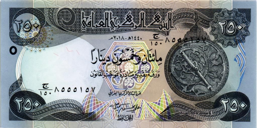 ИРАК 250 ДИНАР мини 1