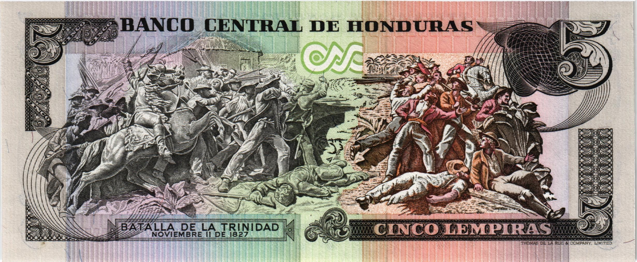 ГОНДУРАС 5 ЛЕМПИР мини 2