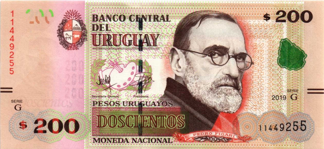УРУГВАЙ 200 ПЕСО