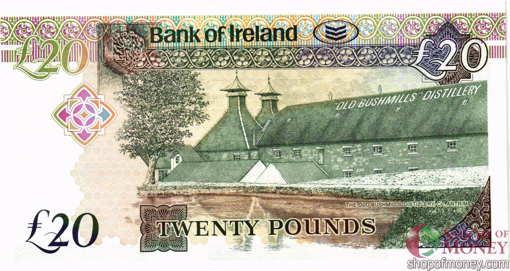 СЕВЕРНАЯ ИРЛАНДИЯ 20 ФУНТОВ мини 2