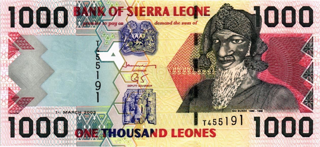 СЬЕРРА-ЛЕОНЕ 1000 ЛЕОНЕ