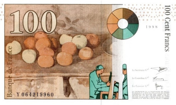 сто франковая ассигнация 