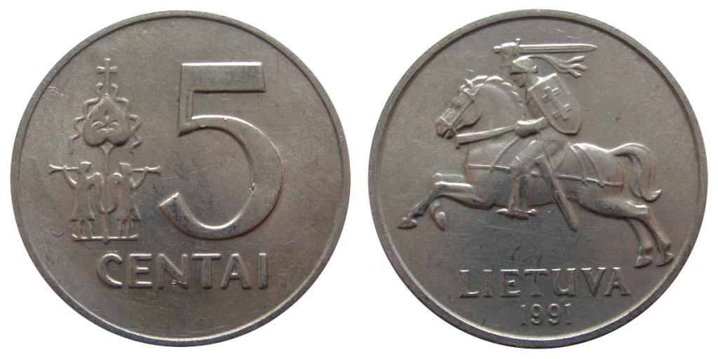 аверс и реверс 5 центов