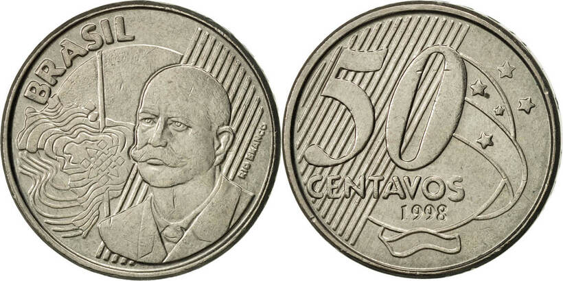 из чего делают мелкие деньги в Бразилии 