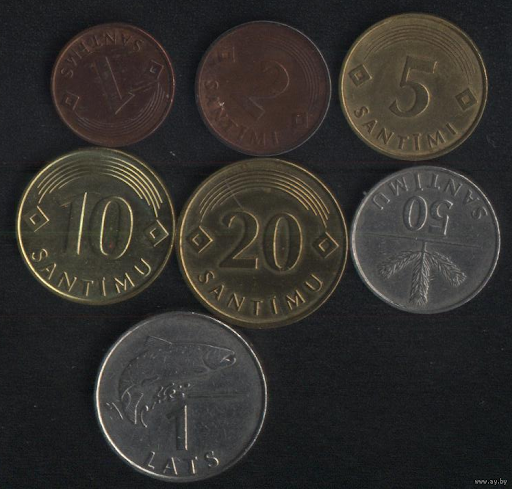 мелкие деньги Латвии