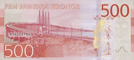 пятьсот крон банкнота