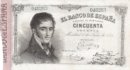 старинные купюры Каталонии