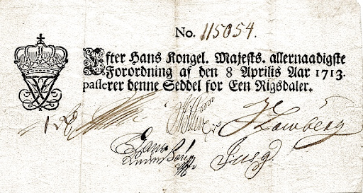 старые деньги Дании