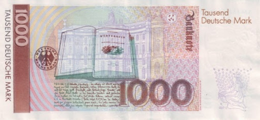 одна тысяча D-Mark