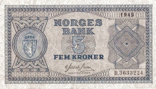 какие деньги были в Норвегии