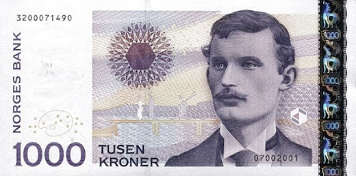 одна тысяча крон норвежских