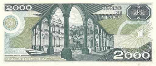 2 тыс MXN реверс