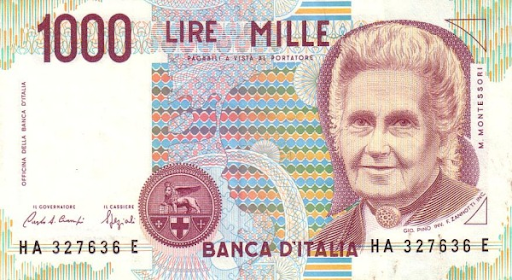 дензнаки Италии