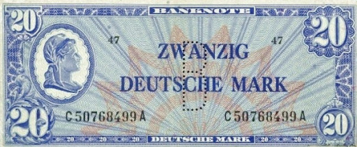 официальные дензнаки немцев название