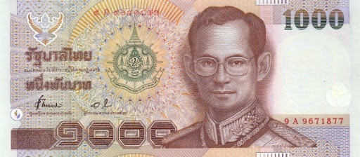 иллюстрации на купюрах тайцев