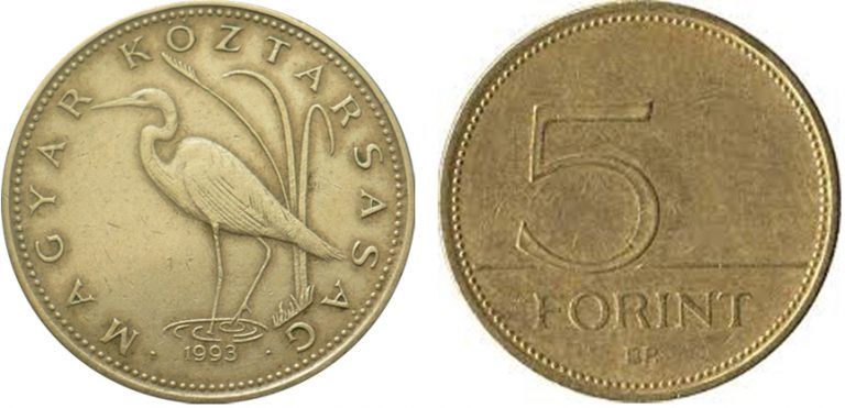 Венгрия разменные деньги