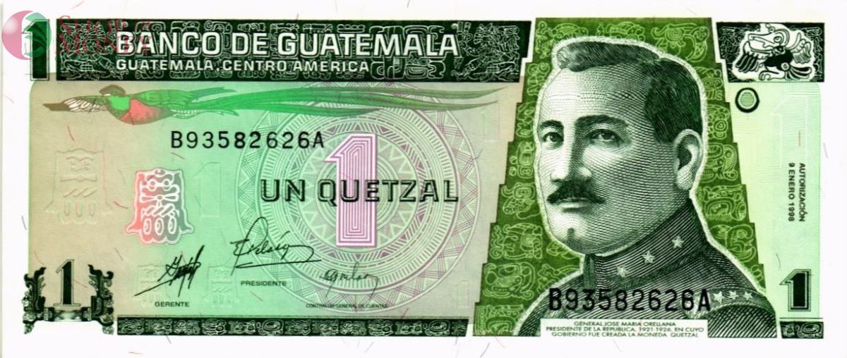 ГВАТЕМАЛА 1 КЕТСАЛЬ 1