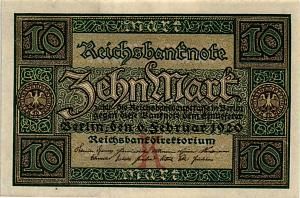 ГЕРМАНИЯ 10 МАРОК 1