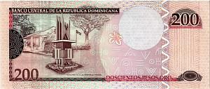 ДОМИНИКАНСКАЯ РЕСПУБЛИКА 200 ПЕСО (НИЗКИЙ НОМЕР) 2