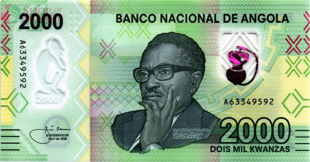АНГОЛА 2000 КВАНЗА 1
