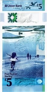 СЕВЕРНАЯ ИРЛАНДИЯ 5 ФУНТОВ (ULSTER BANK) 2