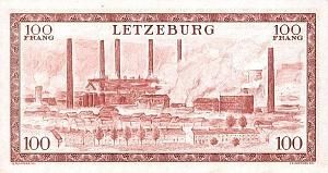 ЛЮКСЕМБУРГ 100 ФРАНКОВ 2