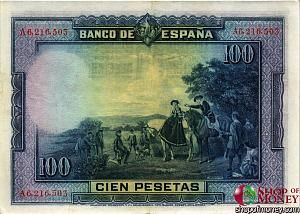 ИСПАНИЯ 100 ПЕСЕТ 2