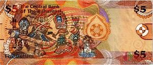 БАГАМСКИЕ ОСТРОВА 5 ДОЛЛАРОВ 2