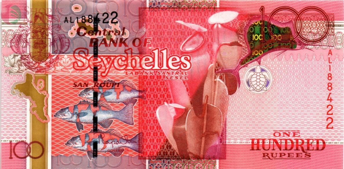 СЕЙШЕЛЬСКИЕ ОСТРОВА 100 РУПИЙ 1