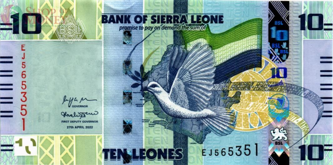 СЬЕРРА ЛЕОНЕ 10 ЛЕОНЕ 1