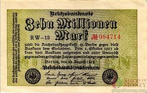 ГЕРМАНИЯ 10000000 МАРОК 1