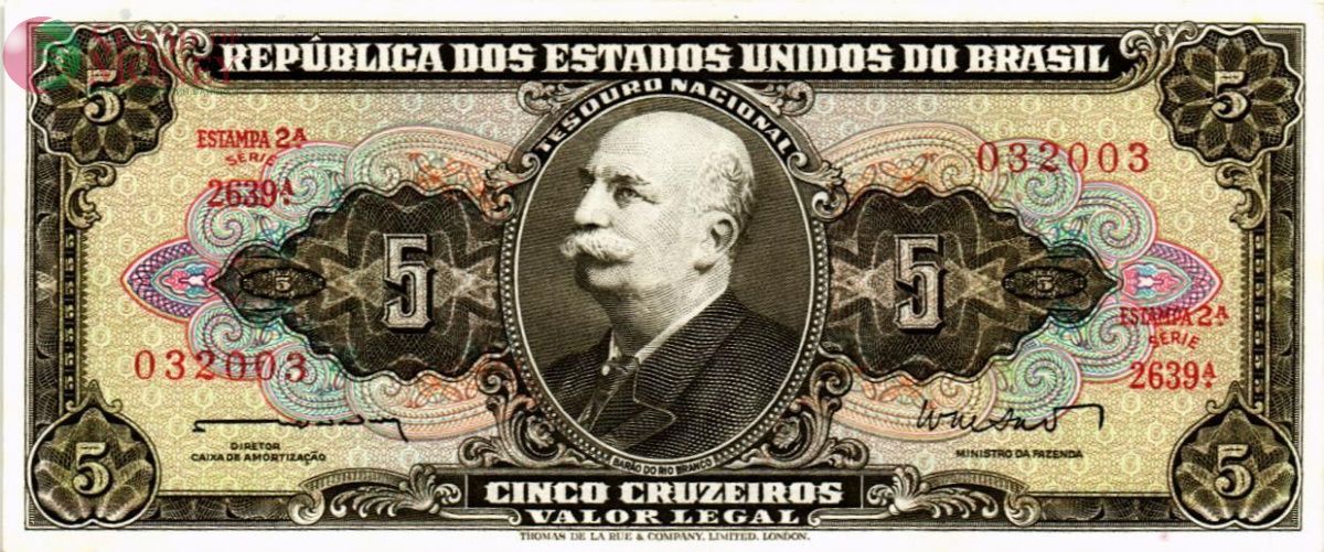 БРАЗИЛИЯ 5 КРУЗЕЙРО 1