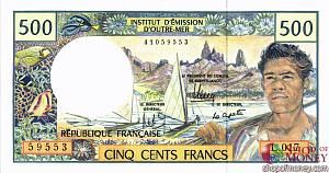ФРАНЦУЗСКАЯ ПОЛИНЕЗИЯ 500 ФРАНКОВ 1
