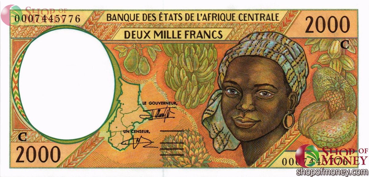КОНГО 2000 ФРАНКОВ 1